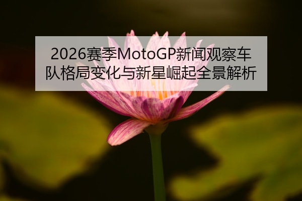 2026赛季MotoGP新闻观察车队格局变化与新星崛起全景解析